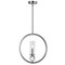 Cwi Lighting Elton 1 Light Pendant With Satin Nickel Finish 9951P15-1-606 - alternate 1